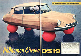 Citroën DS 19 im Test (Citroën DS 19 - Das Phänomen - hobby 3/1962 Seiten 20 & 21) Citroën DS 19 im Test (Citroën DS 19 - Das Phänomen - hobby 3/1962 Seiten 20 & 21)