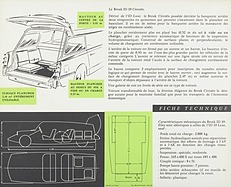 Citroën ID 19 Break - Verkaufsprospekt (1958, franz.) - Seite 2 Citroën ID 19 Break - Verkaufsprospekt (1958, franz.) - Seite 2