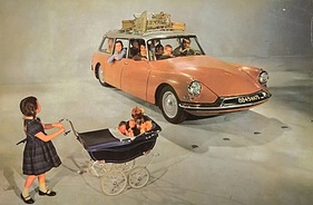 Citroën ID 19 Familiale - Verkaufsprospekt (1962, franz.) Citroën ID 19 Familiale - Verkaufsprospekt (1962, franz.)