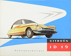 Citroën ID 19 - Verkaufsprospekt (1958, franz.) Citroën ID 19 - Verkaufsprospekt (1958, franz.)