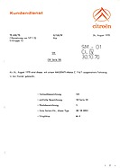 Citroën SM - Kundendienst-Informationen (1970) Citroën SM - Kundendienst-Informationen (1970)