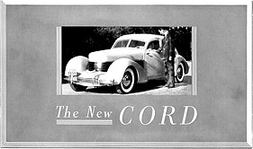 Cord - Verkaufsbroschüre (1936, engl) Cord - Verkaufsbroschüre (1936, engl)