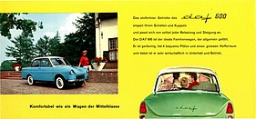 Bild von DAF 600 Variomatic - Faltprospekt (1960) - Seite 2