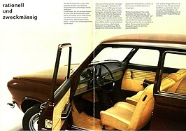 Daf 55 - Verkaufsprospekt (1969) - Seiten 4 und 5 Daf 55 - Verkaufsprospekt (1969) - Seiten 4 und 5