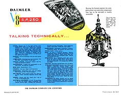 Daimler V8 SP 250 - Verkaufsprospekt (1959, engl.) - Seite 4 Daimler V8 SP 250 - Verkaufsprospekt (1959, engl.) - Seite 4