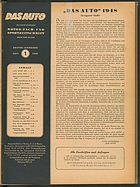 Das Auto / Nr. 1 / 1948 - Seite 1 (1948)