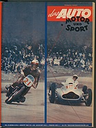 Bild von Das Auto / Nr. 18 / 1951 - Titelseite