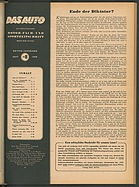 Bild von Das Auto / Nr. 7 / 1948 - Seite 1
