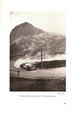 Das Bernina-Rennen 1929 - Auf Schweizer Alpenstrassen, 1929, offizielle Publikation der Gesellschaftswagengruppen des Verbandes schweizerischer Motorlastwagenbesitzer - Seite 19 Das Bernina-Rennen 1929 - Auf Schweizer Alpenstrassen, 1929, offizielle Publikation der Gesellschaftswagengruppen des Verbandes schweizerischer Motorlastwagenbesitzer - Seite 19