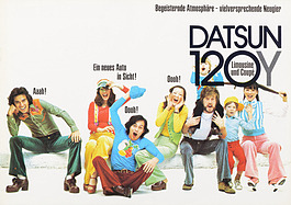Datsun 120 Y – Verkaufsprospekt (1974) Datsun 120 Y – Verkaufsprospekt (1974)