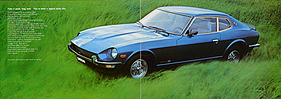 Datsun 260 Z - Verkaufsprospekt (1976, engl.) - Seiten 2 und 3 Datsun 260 Z - Verkaufsprospekt (1976, engl.) - Seiten 2 und 3