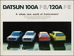 Datsun Cherry F-II - Verkaufsprospekt (1977) Datsun Cherry F-II - Verkaufsprospekt (1977)
