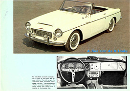 Datsun Sports Fairlady - Verkaufsprospekt (1963, englisch) - Seite 3 Datsun Sports Fairlady - Verkaufsprospekt (1963, englisch) - Seite 3