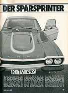 Dauertest Ford Capri 3000 GXL – sport auto 2/1974 – Seite 67 Dauertest Ford Capri 3000 GXL – sport auto 2/1974 – Seite 67