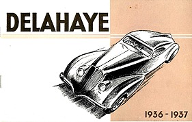 Delahaye - Verkaufsprospekt (1936, franz.) Delahaye - Verkaufsprospekt (1936, franz.)