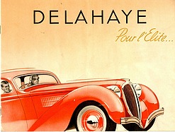 Delahaye - Verkaufsprospekt (1939, franz.) Delahaye - Verkaufsprospekt (1939, franz.)