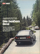 Die heissen Drei - Vergleich Alfa GTV6, BMW 323i, Ford Sierra XR4I - mot 15/1983 - Seite 20 Die heissen Drei - Vergleich Alfa GTV6, BMW 323i, Ford Sierra XR4I - mot 15/1983 - Seite 20