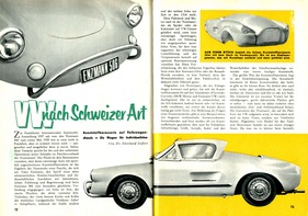 Enzmann 506 (1960) - Seiten 72 und 73 Enzmann 506 (1960) - Seiten 72 und 73