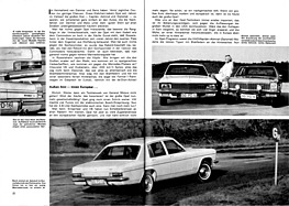 Erneuter Angriff der 'Grossen' von Opel - Admiral, Diplomat und Kapitän - Hobby 5/1969 - Seiten 22 und 23 Erneuter Angriff der 'Grossen' von Opel - Admiral, Diplomat und Kapitän - Hobby 5/1969 - Seiten 22 und 23
