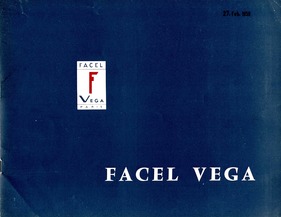 Facel-Vega - Verkaufsprospekt (deutsch, 1959) Facel-Vega - Verkaufsprospekt (deutsch, 1959)