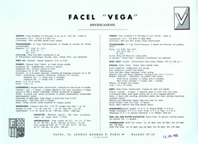 Facel-Vega - Verkaufsprospekt (fanz., 1955) - Seite 4 Facel-Vega - Verkaufsprospekt (fanz., 1955) - Seite 4