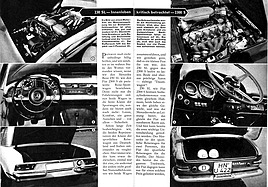 Fährt der Mercedes-Benz 230 SL dem Fiat 2300 S davon - Hobby 18/1964 - Seiten 38 und 39 Fährt der Mercedes-Benz 230 SL dem Fiat 2300 S davon - Hobby 18/1964 - Seiten 38 und 39