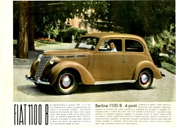 Fiat 1100 B - Verkaufsprospekt (1949, ital.) Fiat 1100 B - Verkaufsprospekt (1949, ital.)