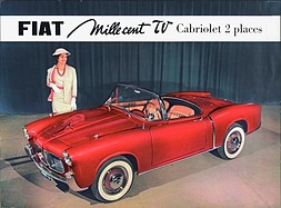 Fiat 1100 TV Trasformabile 2 Posti - Verkaufsprospekt (1956, franz.) Fiat 1100 TV Trasformabile 2 Posti - Verkaufsprospekt (1956, franz.)