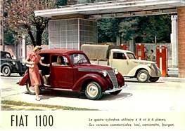 Fiat 1100 - Verkaufsprospekt (1947, franz.) Fiat 1100 - Verkaufsprospekt (1947, franz.)