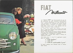 Fiat 1100 - Verkaufsprospekt (1956, ital.) - Seite 2 Fiat 1100 - Verkaufsprospekt (1956, ital.) - Seite 2