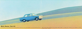 Fiat 124 – Verkaufsprospekt (1966) – Seite 2 und 3 Fiat 124 – Verkaufsprospekt (1966) – Seite 2 und 3