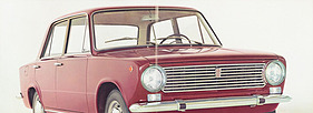 Fiat 124 – Verkaufsprospekt (1966) – Seite 6 und 7 Fiat 124 – Verkaufsprospekt (1966) – Seite 6 und 7