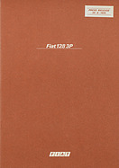 Fiat 128 3P – Pressemappe (1975) Fiat 128 3P – Pressemappe (1975)