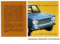 Fiat 1300 und 1500 - Verkaufsprospekt (1961) - Seite 2 Fiat 1300 und 1500 - Verkaufsprospekt (1961) - Seite 2