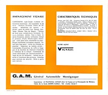 Fiat 1500 S Vignale - Verkaufsbroschüre (1966, franz.) - Seite 4 Fiat 1500 S Vignale - Verkaufsbroschüre (1966, franz.) - Seite 4
