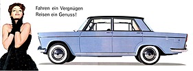 Fiat 1800 - Verkaufsprospekt (1959) - Seiten 4 und 5 Fiat 1800 - Verkaufsprospekt (1959) - Seiten 4 und 5