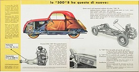 Fiat 500B - Verkaufsprospekt (1948, ital.) - Seite 3 Fiat 500B - Verkaufsprospekt (1948, ital.) - Seite 3