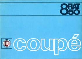 Fiat 850 Coupé - Verkaufsprospekt (1967, ital.) Fiat 850 Coupé - Verkaufsprospekt (1967, ital.)