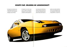 Fiat Coupé - Verkaufsprospekt (1994) - Seiten 4 und 5 Fiat Coupé - Verkaufsprospekt (1994) - Seiten 4 und 5