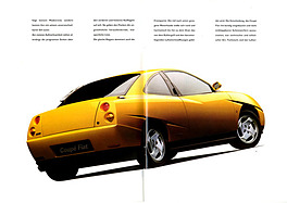 Fiat Coupé - Verkaufsprospekt (1994) - Seiten 6 und 7 Fiat Coupé - Verkaufsprospekt (1994) - Seiten 6 und 7