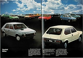 Bild von Fiat Ritmo - Verkaufsprospekt (1980) - Seiten 20 und 21