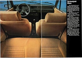 Fiat Ritmo - Verkaufsprospekt (1980) - Seiten 6 und 7 Fiat Ritmo - Verkaufsprospekt (1980) - Seiten 6 und 7