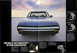 Fiat X 1/9 Five Speed - Verkaufsprospekt (1979) - Seiten 6 und 7 Fiat X 1/9 Five Speed - Verkaufsprospekt (1979) - Seiten 6 und 7