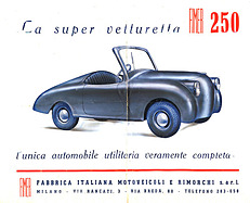 Fimer 250 - Verkaufsbroschüre (1947, ital.) Fimer 250 - Verkaufsbroschüre (1947, ital.)
