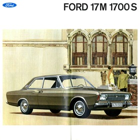 Ford 17M 1700 S - Verkaufsprospekt 1967 Ford 17M 1700 S - Verkaufsprospekt 1967