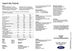 Ford Capri II - Prospekt (1976) - Seite 12 (1976)
