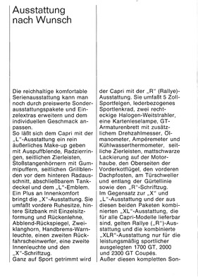 Bild von Ford Capri - Prospekt (1969) - Seite 22