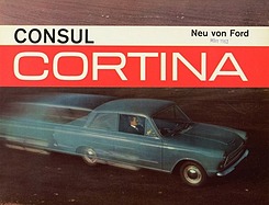 Ford Consul Cortina (1963) - Verkaufsprospekt Ford Consul Cortina (1963) - Verkaufsprospekt