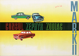 Ford Consul / Zephyr / Zodiac - Verkaufsprospekt (1956) Ford Consul / Zephyr / Zodiac - Verkaufsprospekt (1956)
