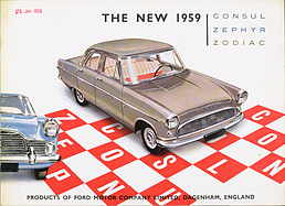 Ford Consul / Zephyr / Zodiac - Verkaufsprospekt (1959, engl.) Ford Consul / Zephyr / Zodiac - Verkaufsprospekt (1959, engl.)